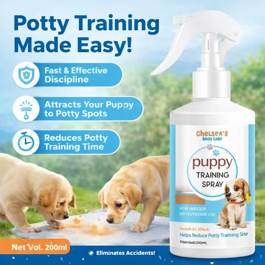 Chelsea’s Body Care Puppy Training Spray (Potty Training Aid for Puppies)