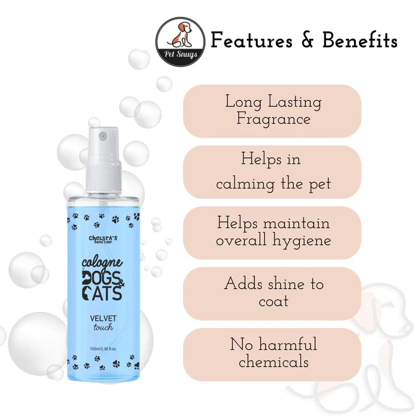 Orange Fruit Shampoo & Cologne Dog Perfume Spray Combo (200ml + 100 ml )