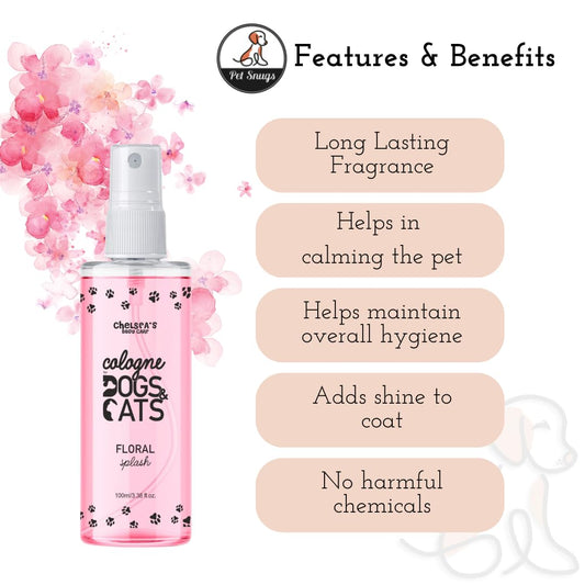Cologne Dogs and Cats - Floral Splash Perfume