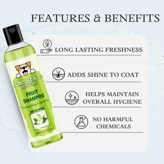 Dog Green Apple Shampoo - 200 ml