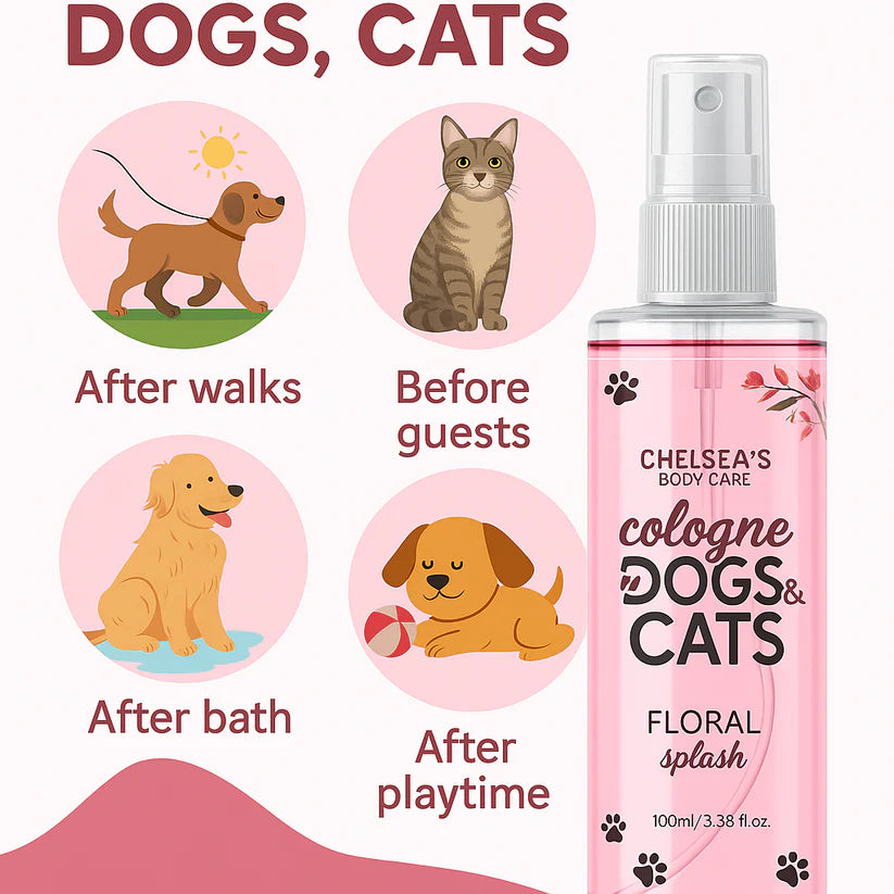 Orange Fruit Shampoo & Cologne Dog Perfume Spray Combo (200ml + 100 ml )