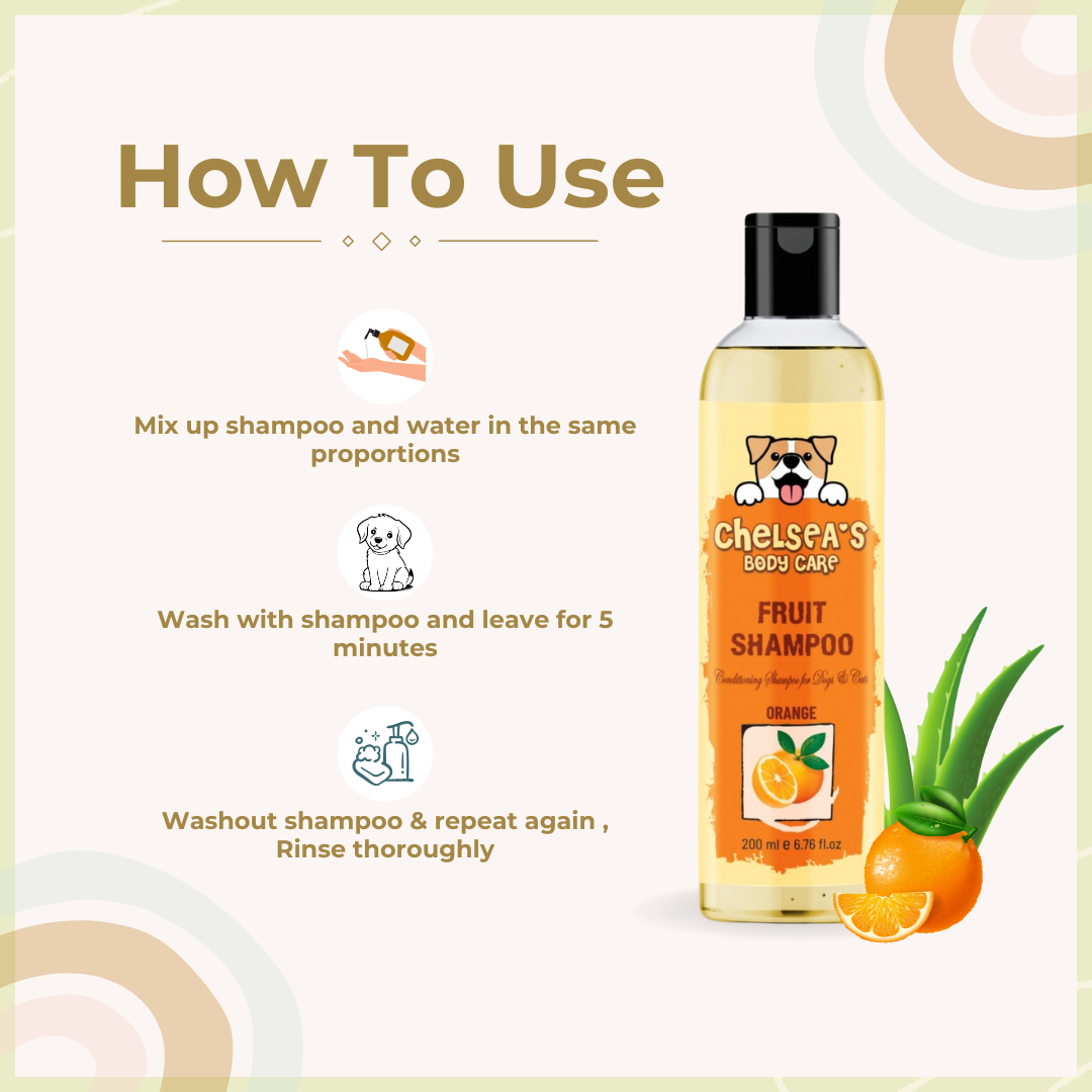 Dog Orange Shampoo - 200 ml