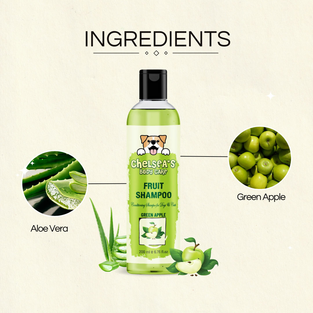 Dog Green Apple Shampoo - 200 ml