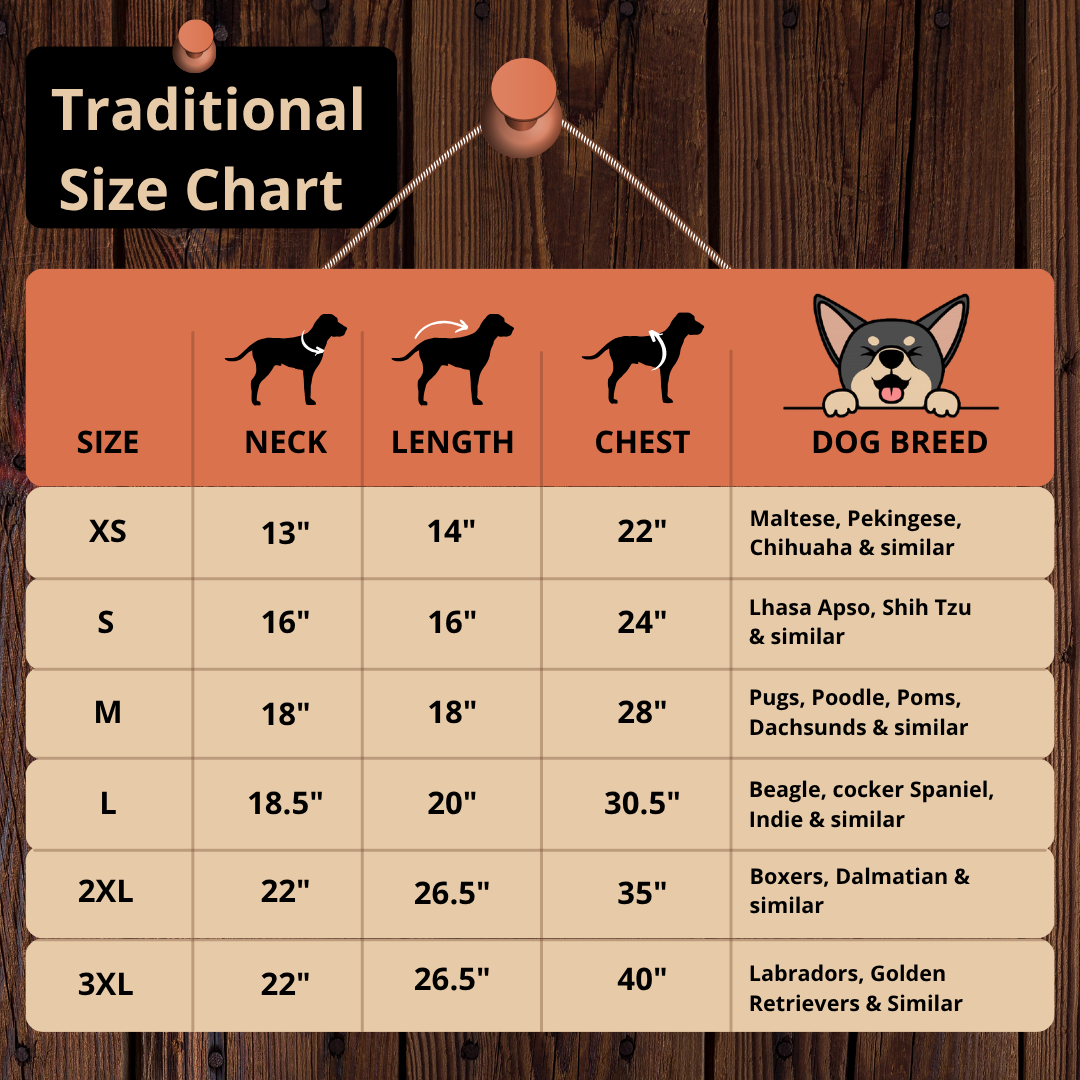 Orange Ethnic Dog Kurta Jacket