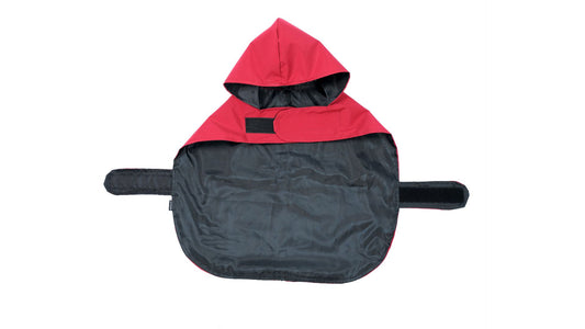 Maroon Raincoat for Cats