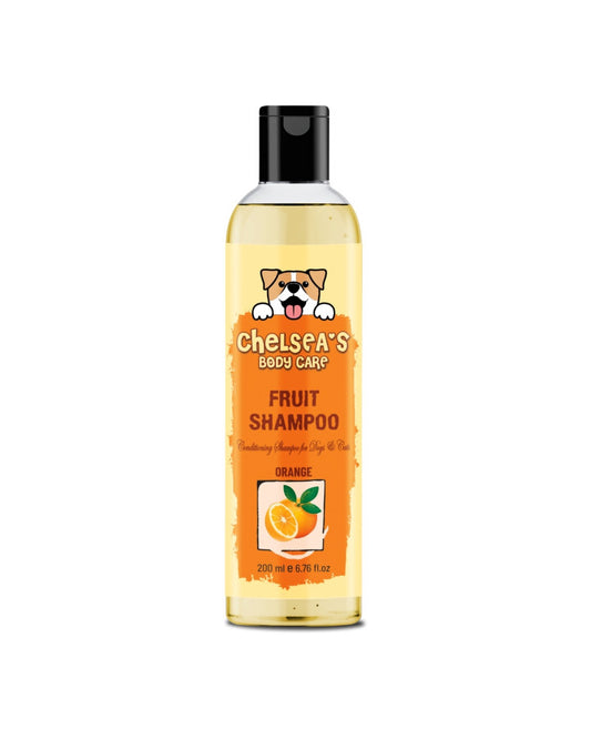 Orange Fruit Shampoo & Cologne Dog Perfume Spray Combo (200ml + 100 ml )