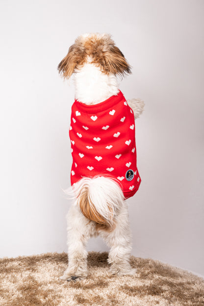 Petsnugs Red Heart Sweater