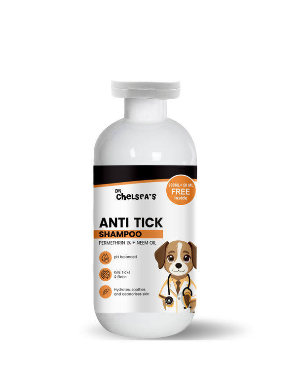 Dr Chelsea Anti Tick Shampoo - 250 mL