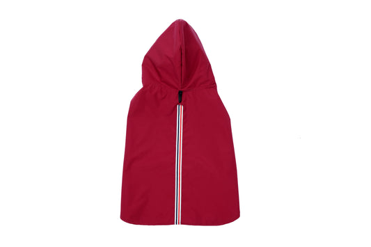 Maroon Raincoat for Cats