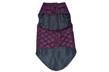 Petsnugs Wine Puffer Quilted Jacket