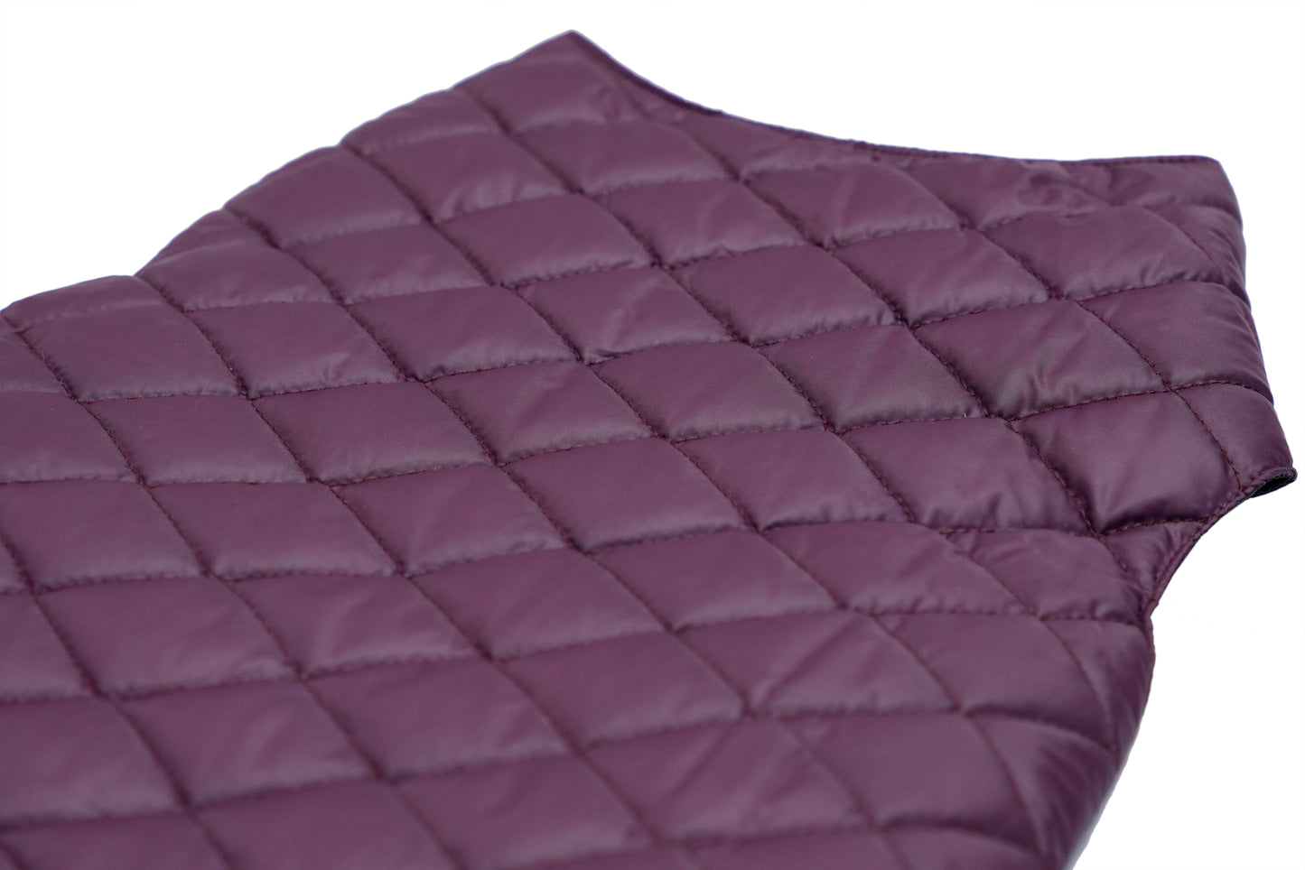 Petsnugs Wine Puffer Quilted Jacket