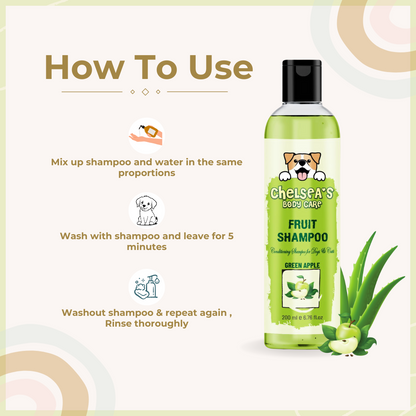 Dog Green Apple Shampoo - 200 ml