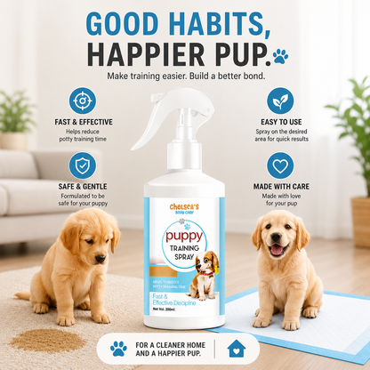 Chelsea’s Body Care Puppy Training Spray (Potty Training Aid for Puppies)