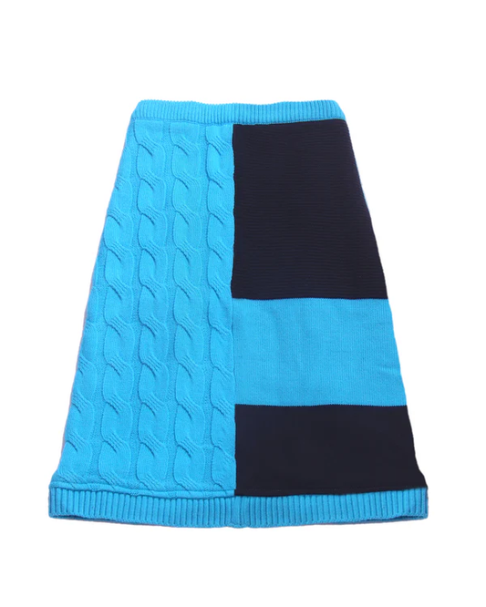 Petsnugs Half Cable Half Jacquard Sweater for Cats