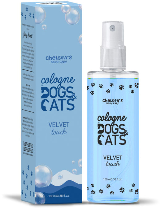 Chelsea Pet Deodorizer & Stink Remover for Daily use of Dogs & Cats Dog & Cat Deodorizing Cologne Spray with Fresh Fragrance Cologne (100 ml)