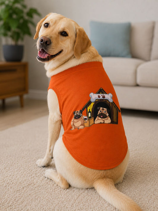 Pet T-Shirt for Dogs & Cats | 100% Korean Cotton | Soft & Breathable Pet Tee