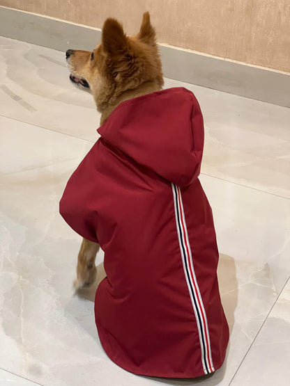 Raincoat 100% Waterproof, Maroon Colour